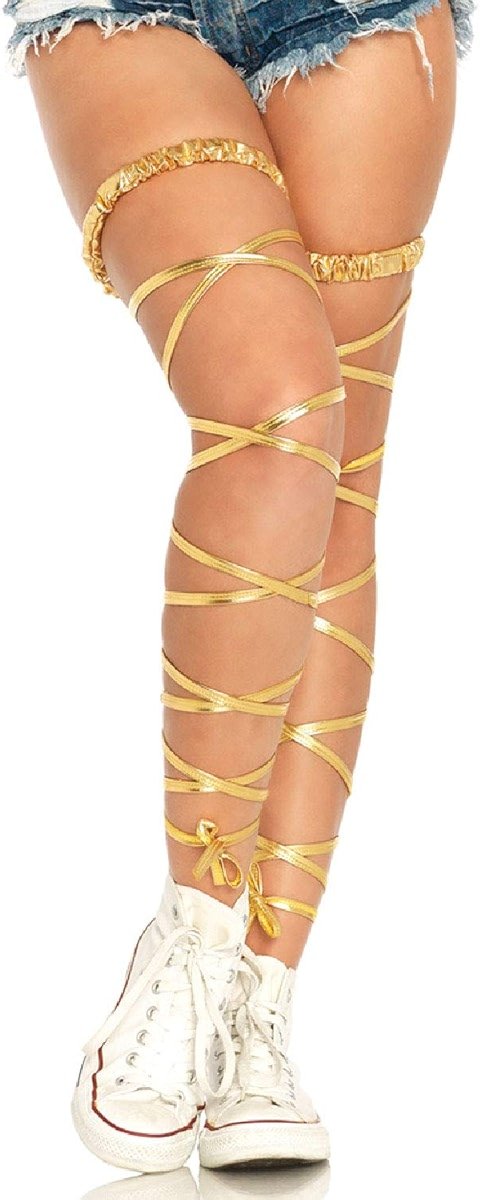 Leg Avenue Women's Festival Garter Leg Wraps - Product Image
