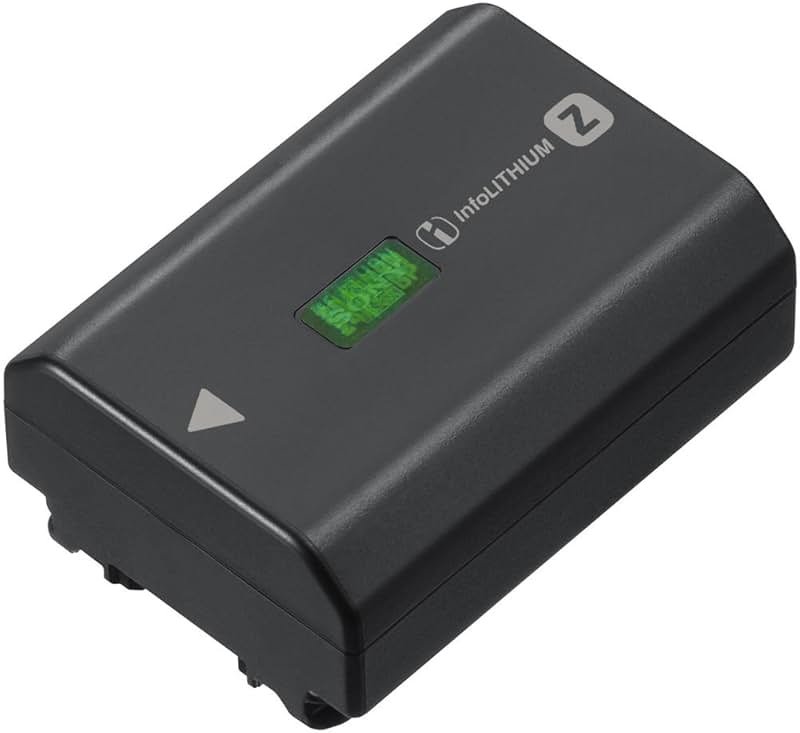 Sony NPFZ100 Z-Series Rechargeable Battery Pack for Alpha A7 Iii, A7R, A9 Digital Cameras Black, 7.2 Volts - Product Image