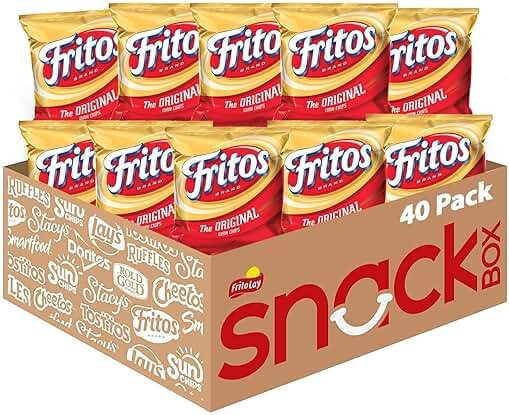Fritos Corn Chips, Original, 1 Ounce (Pack of 40) - Product Image