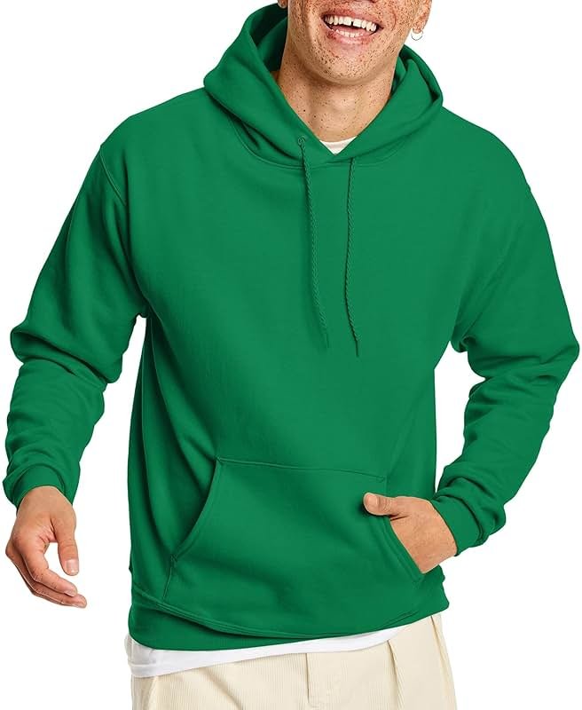 Hanes Men's EcoSmart Hoodie, Midweight Fleece, Pullover Hooded Sweatshirt - Product Image