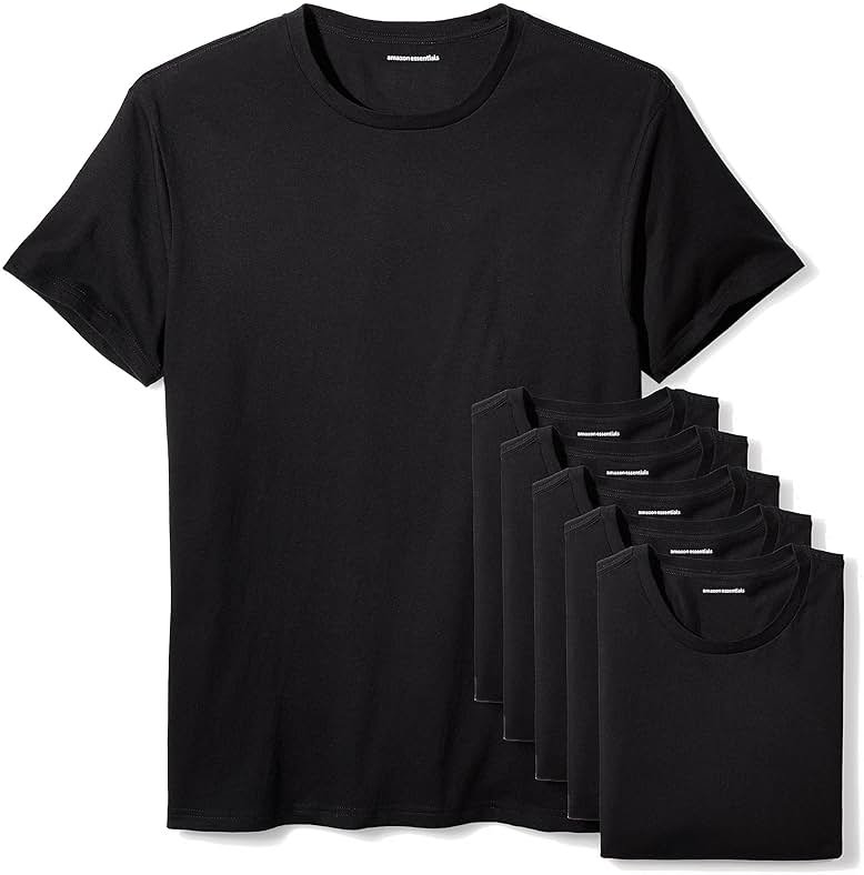 Amazon Essentials Men's Slim Fit Crewneck Undershirts - Product Image