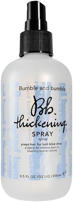 Bumble and bumble. Thickening Blow-Dry Prep Spray | Pre-Styling Primer | Adds Lightweight Volume For Lush Blow Dries | For Fine to Medium Straight, Wavy Hair Types - Product Image