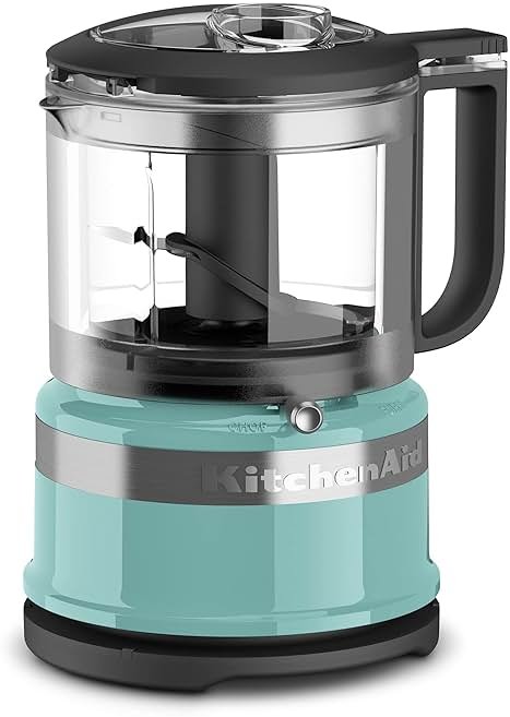 KitchenAid 3.5 Cup Food Chopper KFC3516AQ, Aqua Sky - Product Image