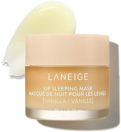LANEIGE Lip Sleeping Mask: Nourish, Hydrate, Vitamin C, Murumuru & Shea Butter, Antioxidants, Flaky, Dry Lips - Product Image
