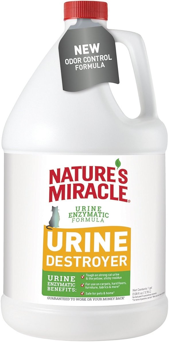 Nature's Miracle Urine Destroyer, Cat Urine Enzyme Cleaner, Pour, 128 fl oz - Product Image