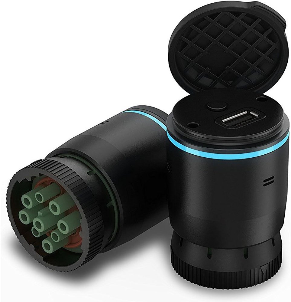 Garmin eLog, Compliant Electronic Logging Device (ELD), No-Subscription Fees, FMCSA Compliant, Supports 9-pin J1939 and 6-pin J1708 Diagnostic Ports (010-01876-00) - Product Image