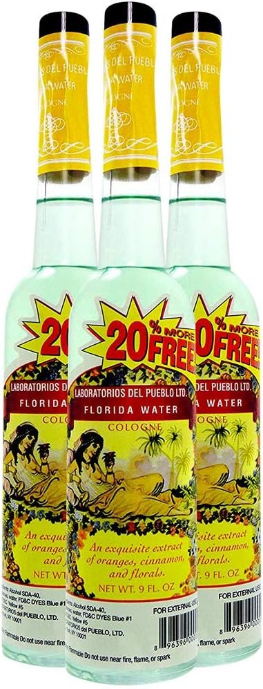 Florida Water Cologne, 9 Ounce, (Pack of 3) - Product Image
