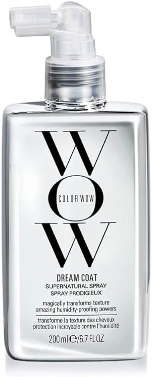 COLOR WOW Dream Coat Supernatural Spray, Anti-Humidity Frizz Control and Heat Protectant for Glassy, Shiny Hair - Product Image
