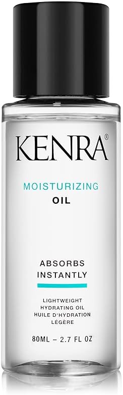 Kenra Moisturizing Oil | Lightweight Hydrating Oil | Absorbs Instantly | Multipurpose Oil For Treating, Styling, & Finishing | Provides Thermal Protection | All Hair Types - Product Image