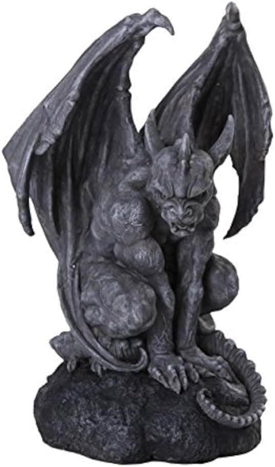 Pacific Giftware Vraskod The Sentinel Stone Gargoyle Sculpture Statue 12 Inch Tall - Product Image