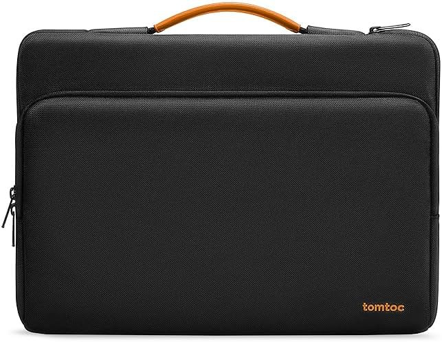 tomtoc 360 Protective Laptop Case for 15-inch New MacBook Air M5/A3448 2026, M4/A3241 M3/A3114 M2/A2941, 15" Microsoft Surface Laptop 7/6, Dell XPS 15 Plus, 15 Inch MacBook Pro, Acer HP Chromebook 14 - Product Image