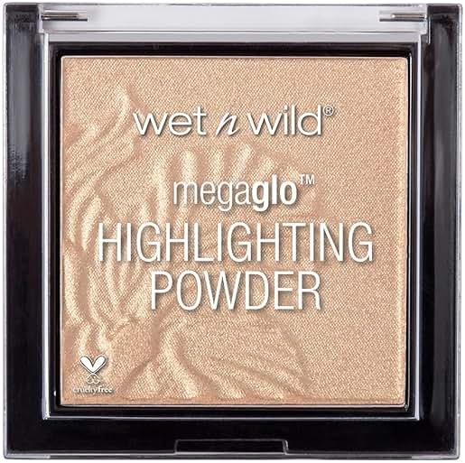 wet n wild MegaGlo Highlighting Powder Warm Gold Golden Flower Crown - Product Image