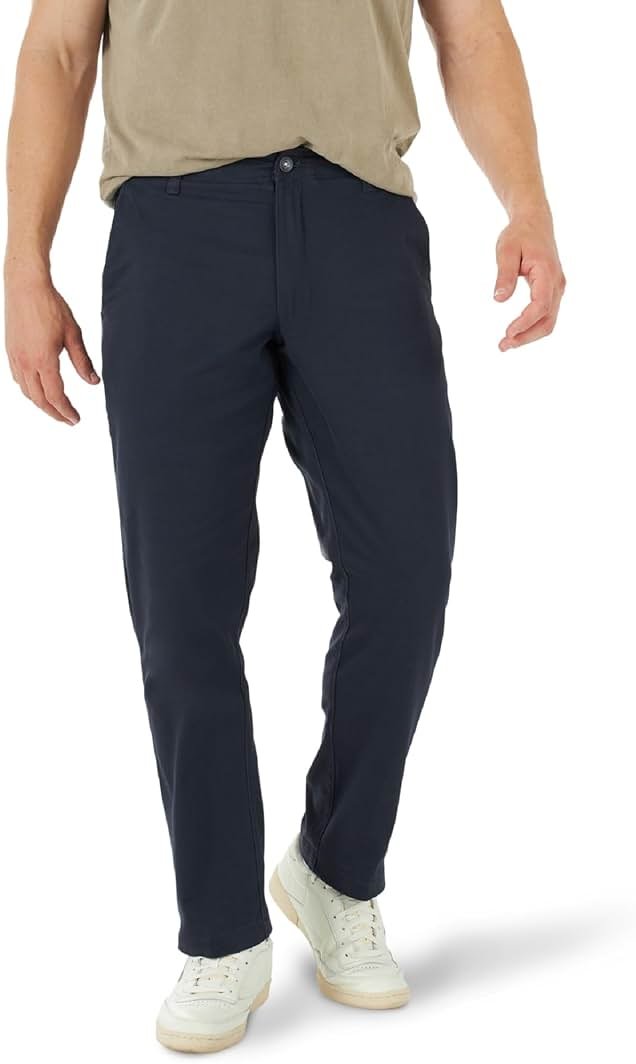 Lee Men's Extreme Motion Flat Front Relaxed Taper Pant - Product Image