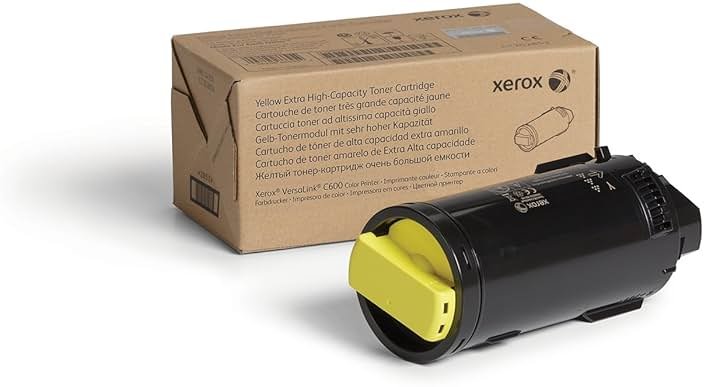 Xerox VersaLink C600 Yellow Extra High Capacity Toner Cartridge (16,800 Pages) - 106R03918 - Product Image