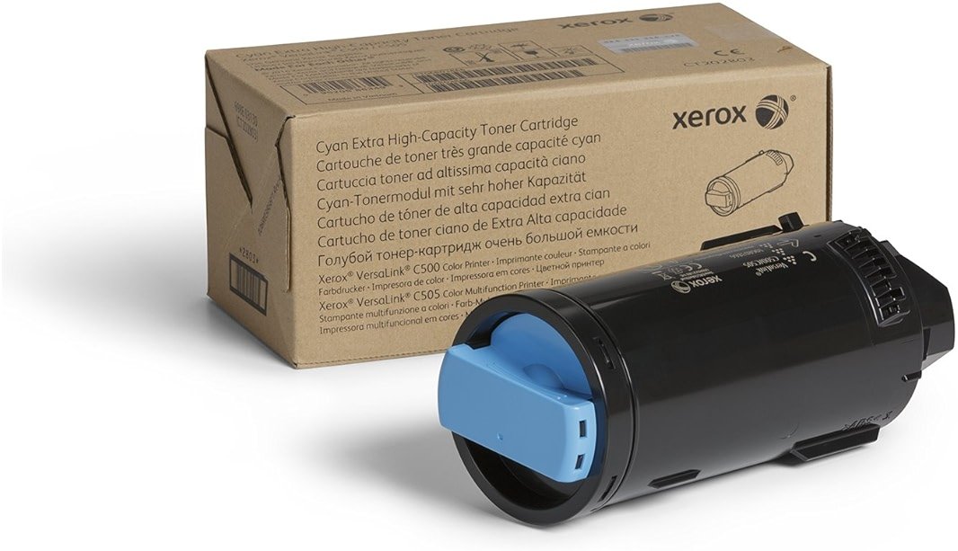 Xerox VersaLink C500/ C505 Cyan Extra High Capacity Toner Cartridge (9,000 Pages) - 106R03866 - Product Image