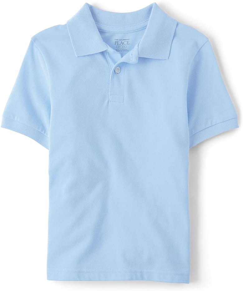 The Children's Place Boys' Uniform Short Sleeve Pique Polo - Product Image