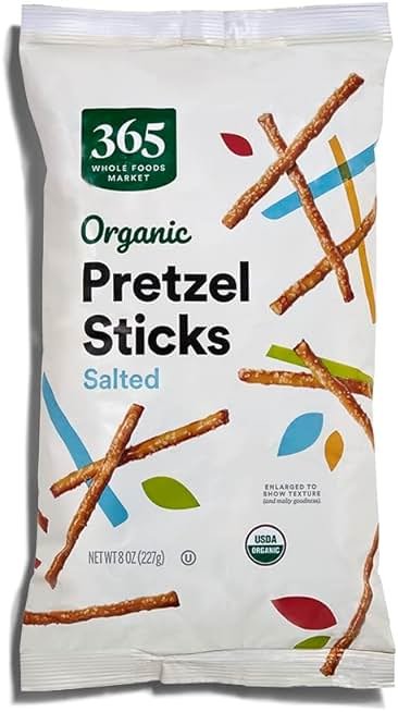 365 by Whole Foods Market Organic Mini Pretzel Sticks, 8 OZ - Product Image