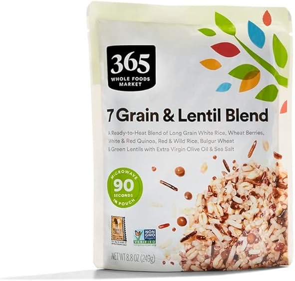 365 by Whole Foods Market, 7 Grain Lentil Blend, 8.8 Ounce - Product Image