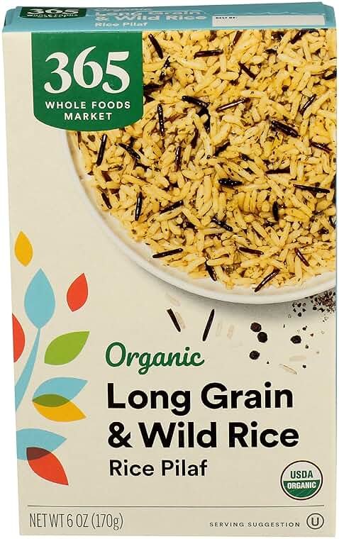 365 by Whole Foods Market, Organic Long Grain & Wild Rice Pilaf, 6 Ounce - Product Image