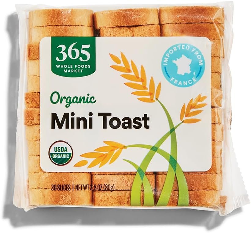 365 by Whole Foods Market, Organic Mini Toast, 2.8 Ounce - Product Image