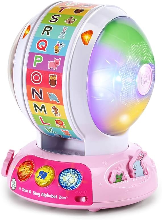 LeapFrog Spin and Sing Alphabet Zoo, Pink - Product Image
