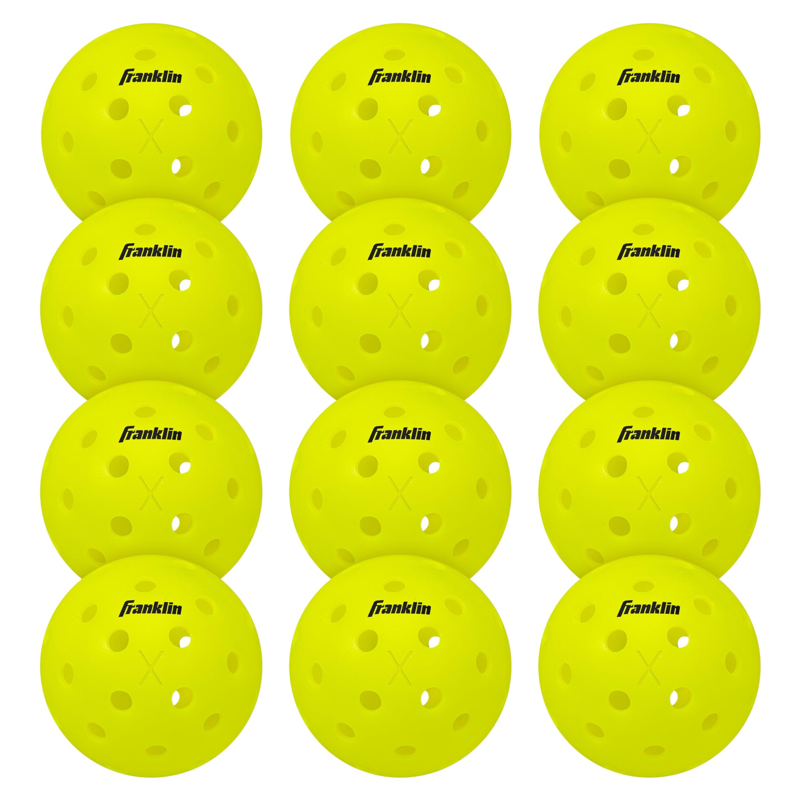 Franklin Sports X-40 Outdoor Pickleballs - Official Ball of USA Pickleball, APP Tour + US Open - Regulation Size - Product Image