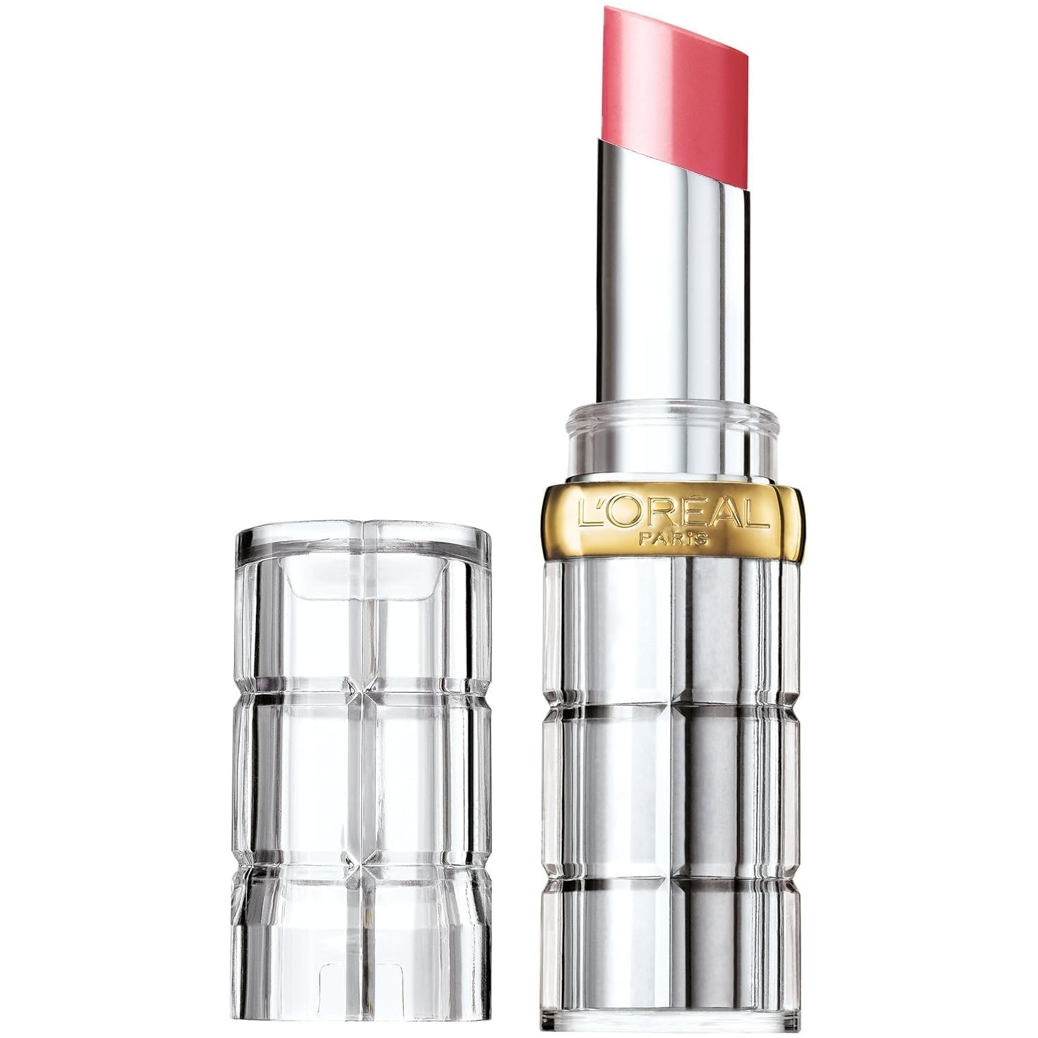 L'Oreal Paris Makeup Colour Riche Shine Lipstick, Burnished Blush, 0.1 oz. - Product Image