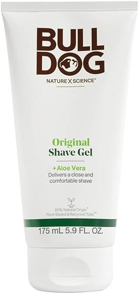 Bulldog Mens Skincare and Grooming Original Shave Gel, 5.9 Ounce - Product Image