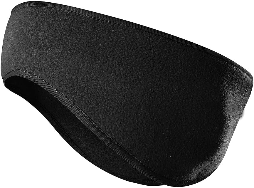 JOEYOUNG Fleece Ear Warmers for Men Women Kids - Winter Headband Ear Muffs Ear Covers for Cold Weather Running Cycling Ski - Product Image