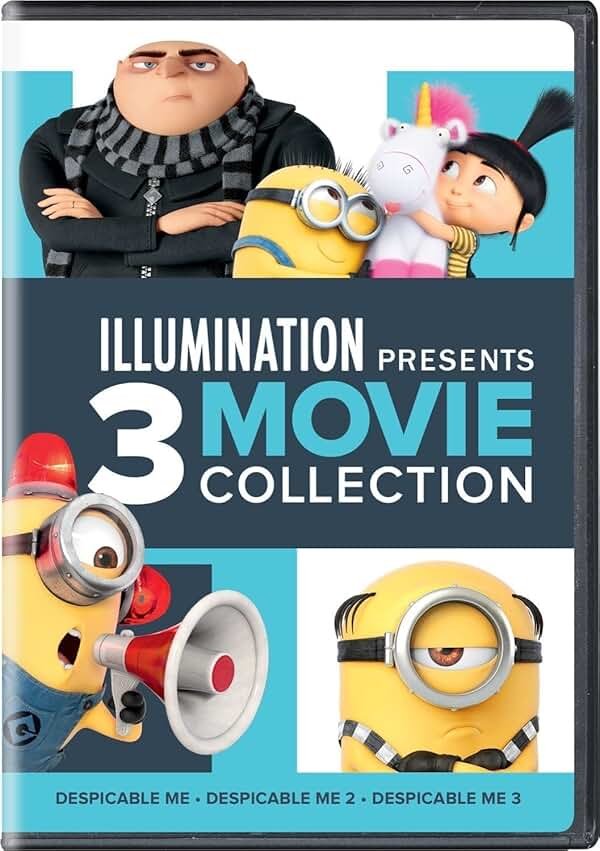 Illumination Presents: 3-Movie Collection (Despicable Me / Despicable Me 2 / Despicable Me 3) [DVD] - Product Image
