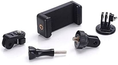 Octo Mounts Universal Smartphone Holder Adapter Kit. Compatible with Any Tripod, Action Mount or GoPro Mount Accessory. Compatible with iPhone, Samsung Galaxy, Android, BlackBerry, Pixel, and HTC - Product Image