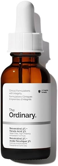The Ordinary Resveratrol 3% + Ferulic Acid 3%, Antioxidant Serum for Anti-Aging, 1 Fl Oz - Product Image