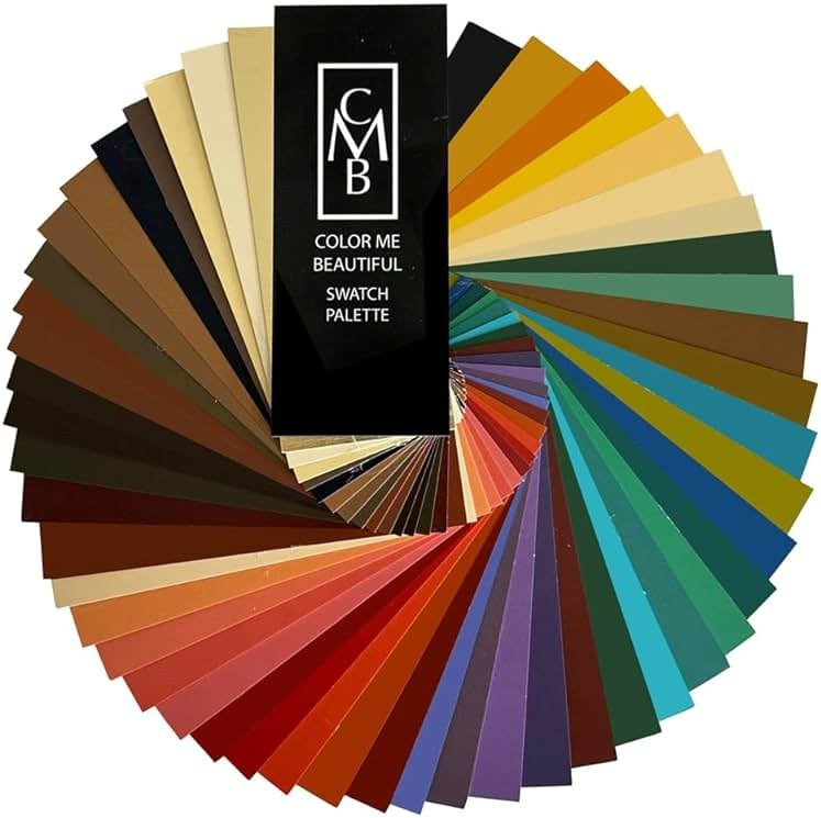 Autumn Color Fan by Color Me Beautiful, the leading authority on color analysis. Your Color Guide for clothing & accessories. The 48 very best colors for Autumns selected from millions of options - Product Image