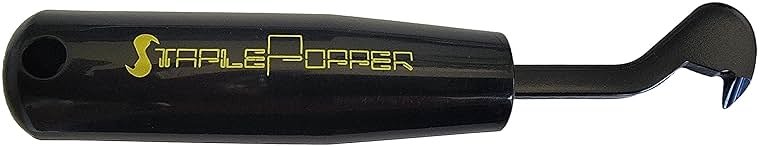 StaplePopper Mini – Heavy Duty Staple Remover Tool & Staple Puller | Fastest Hand Tool for Carpet Staples | Contractor Grade Staple Remover Stick for DIY, Upholstery & Flooring Projects - Product Image
