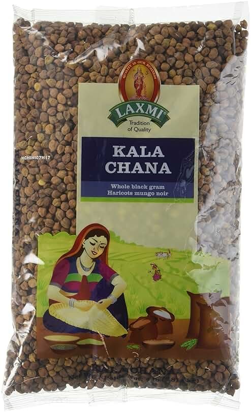Laxmi, Kala Chana (Whole Black Grams), 1.8 Kilogram(kg) - Product Image