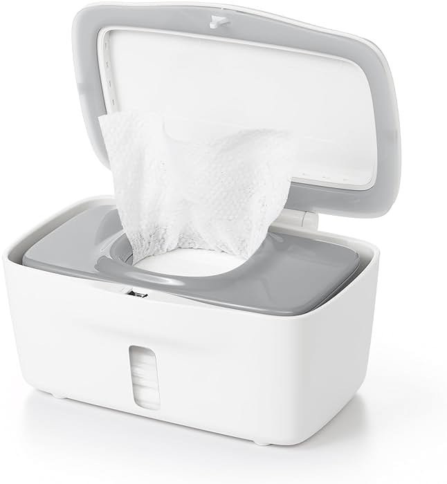 OXO Tot Perfect Pull Wipes Dispenser, Gray - Product Image