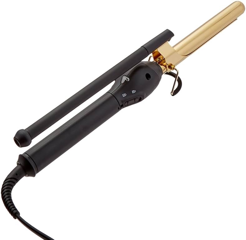 Paul Mitchell Pro Tools Express Gold Curl Marcel Titanium Curling Iron, Fast-Heating to Create a Variety of Curls - Product Image