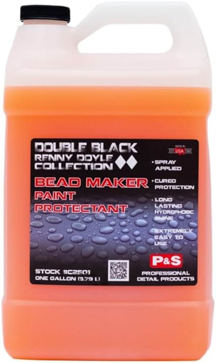 P&S Bead Maker Paint Sealant – Easy Spray & Wipe Protectant for Cars, Boats & RVs – Hydrophobic Gloss & UV Protection – Safe for All Surfaces - 1 Gallon - Product Image