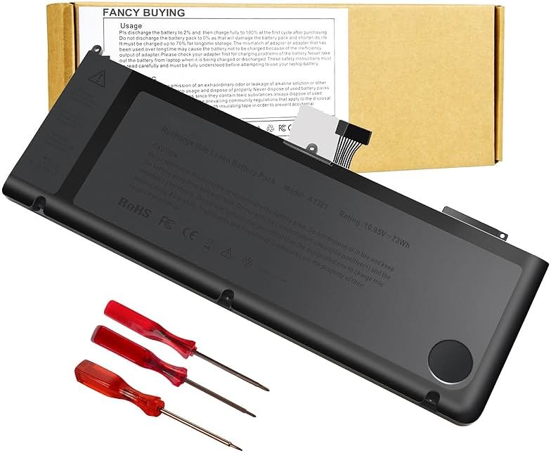 A1321 A1286 (Mid 2009 Mid 2010) Laptop Battery for MacBook Pro 15 Inch Battery A1321 A1286 MC371LL/A, MC372LL/A, MC118LL/A, MB985LL/A, MB986LL/A, MB986LL/A MC373LL/A, MC373LL/A, MB985, MB986, MC118 - Product Image