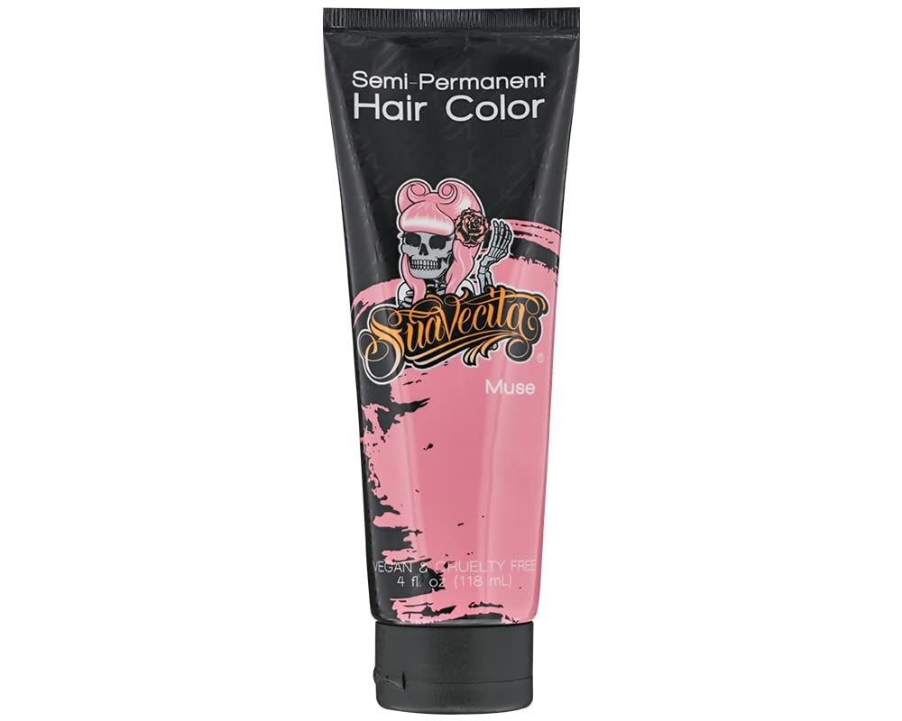 Suavecita Semi-Permanent Hair Color Muse Pink Vegan Cruelty Free - Product Image