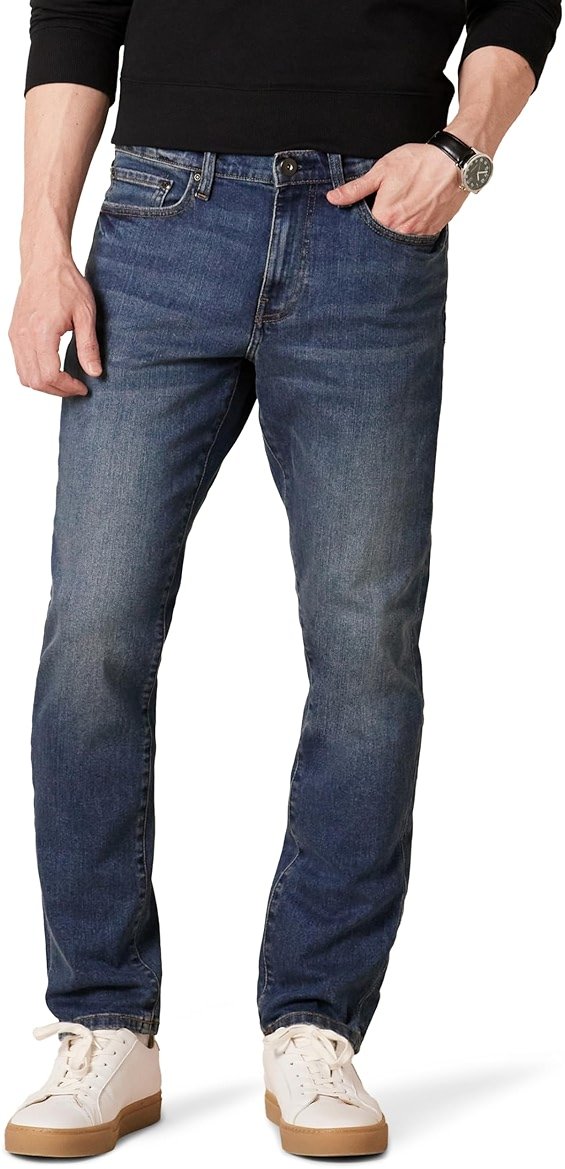Amazon Essentials Mens Slim-Fit Comfort Stretch Jeans - Discontinued Colors - Product Image