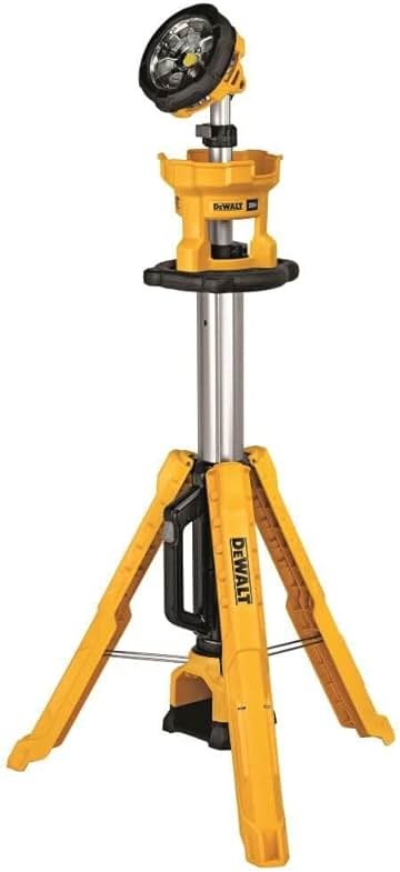 DEWALT 20V MAX LED Work Light with Stand, Tripod Light, 3000 Lumens of Brightness with 3 Modes, Tool Only (DCL079B) - Product Image
