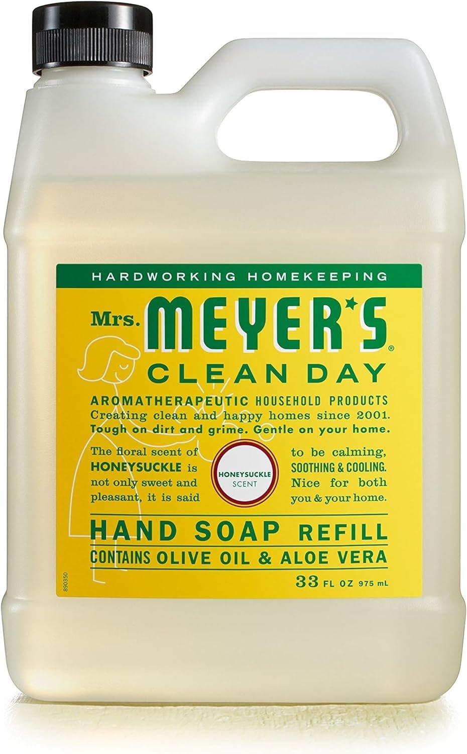 Mrs. Meyer's Clean Day Liquid Hand Soap Refill, Honeysuckle, 33 Oz - Product Image