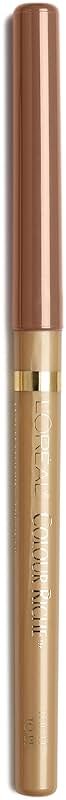 L'Oreal Paris Colour Riche Lip Liner Pencil, Creamy Lip Liner with Omega 3 and Vitamin E, 782 Toffee To Be (Warm Deep Brown), Pack of 2 - Product Image