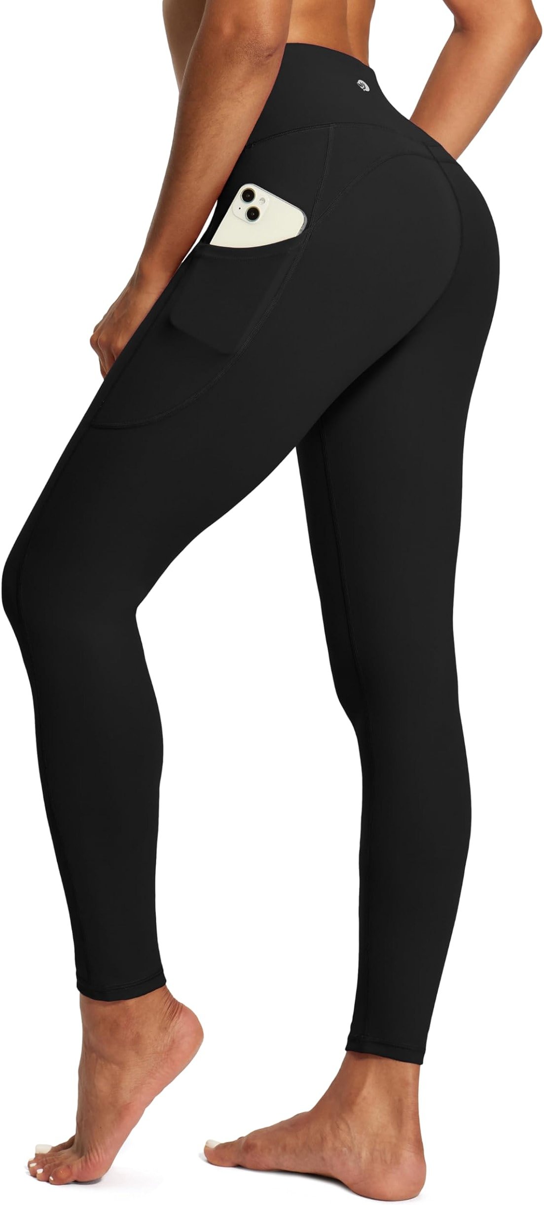 IUGA High Waist Yoga Pants with Pockets, Leggings for Women Tummy Control, Workout Leggings for Women 4 Way Stretch - Product Image