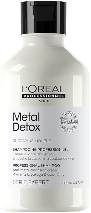 L'Oréal Professionnel Paris Metal Detox Shampoo - Sulfate-Free Anti-Breakage Shampoo For Damaged or Color-Treated Hair, Detoxifies, Prevents Damage & Prolongs Hair Color - Product Image