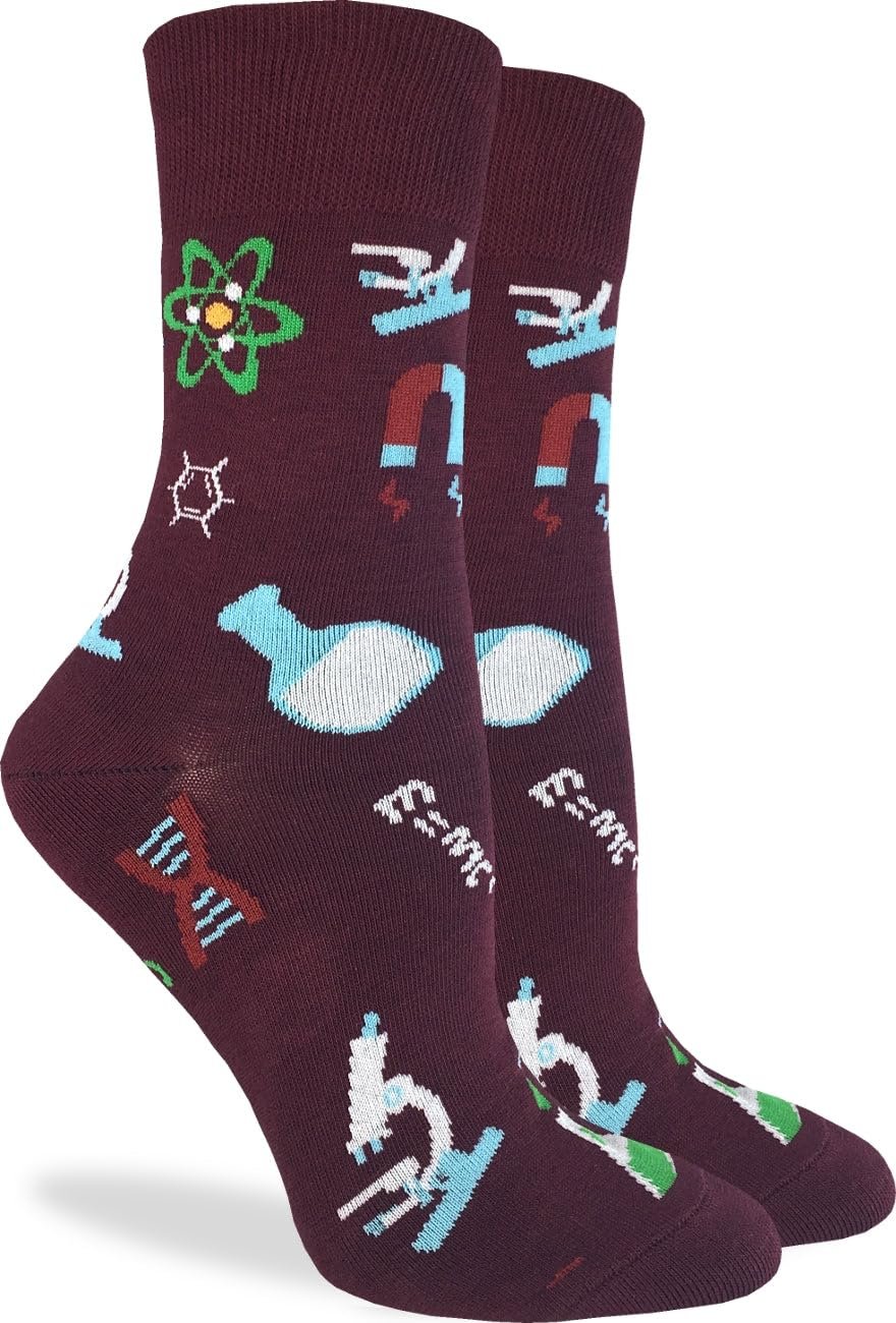 Good Luck Sock Men's Math & Science Socks, Adult - Product Image
