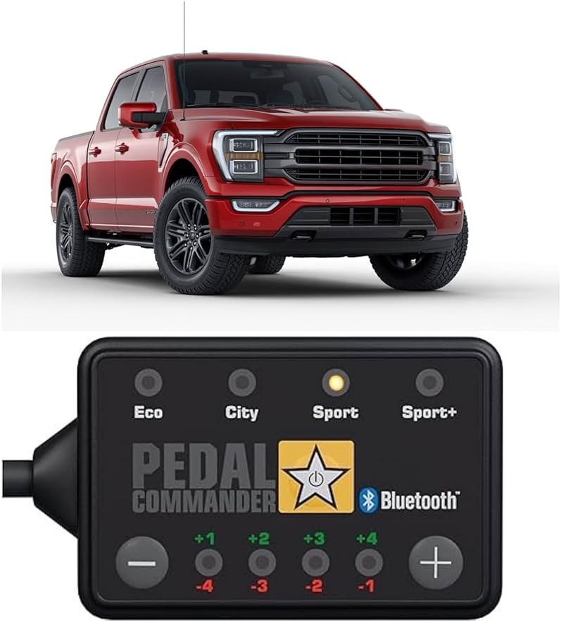 PEDAL COMMANDER for Ford F150 2011-2026 Throttle Response Controller - Plug-and-Play, 36 Settings - 4 Modes, Wireless App Control, Anti-Theft - Throttle Controller Parts - F-150 Truck Accessories - Product Image
