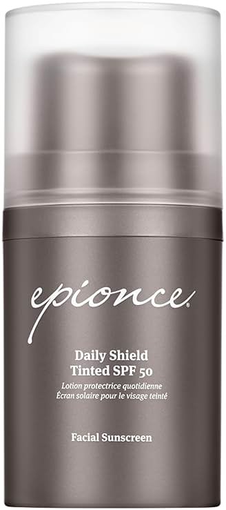 Epionce Daily Shield Tinted SPF 50 Sunscreen - Water Resistant Broad Spectrum UV Protection Facial Sunscreen with Titanium Dioxide & Zinc Oxide, For All Skin Types, Dermatologist Skincare - Product Image