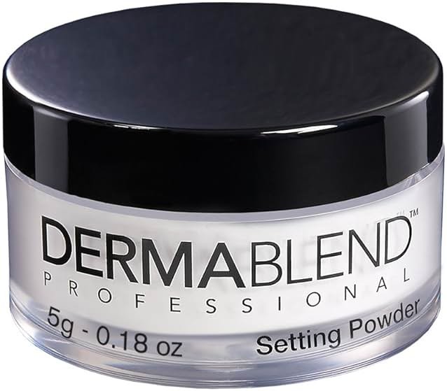 Dermablend Loose Setting Powder, Face Powder Makeup & Finishing Powder for Light, Medium & Tan Skin Tones - Product Image
